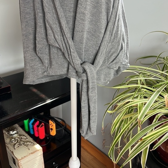 Anthropologie Vanessa Virginia Gray Tunic Extra Small XS - Picture 4 of 9